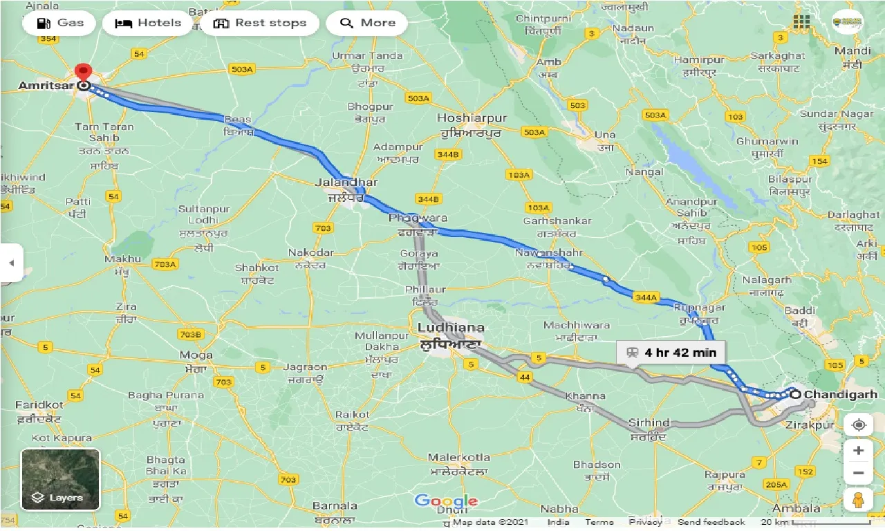 chandigarh-to-amritsar-round-trip