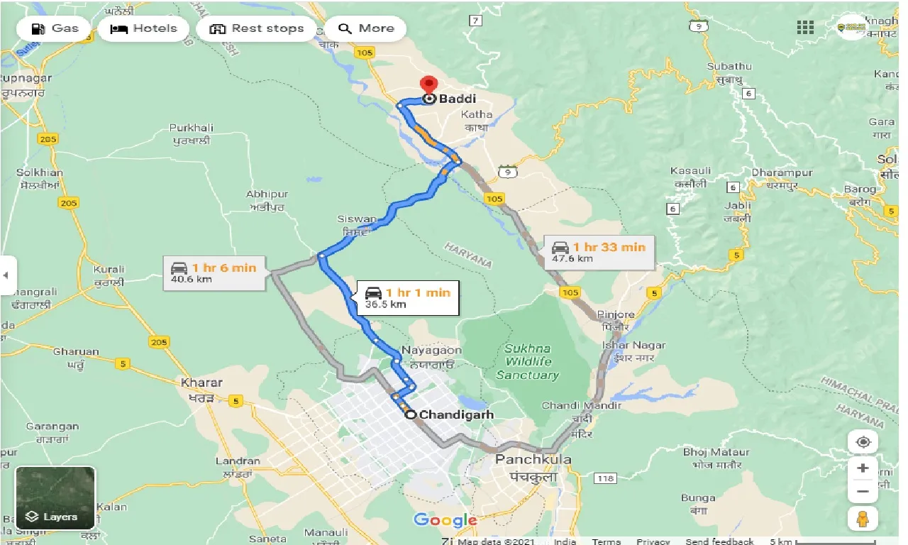 chandigarh-to-baddi-one-way
