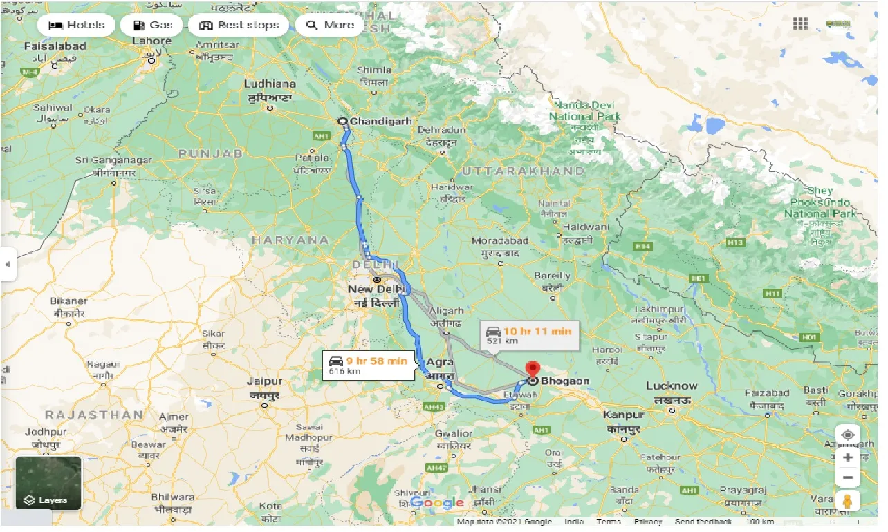 chandigarh-to-bhogaon-one-way