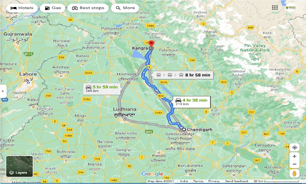 chandigarh-to-kangra-one-way