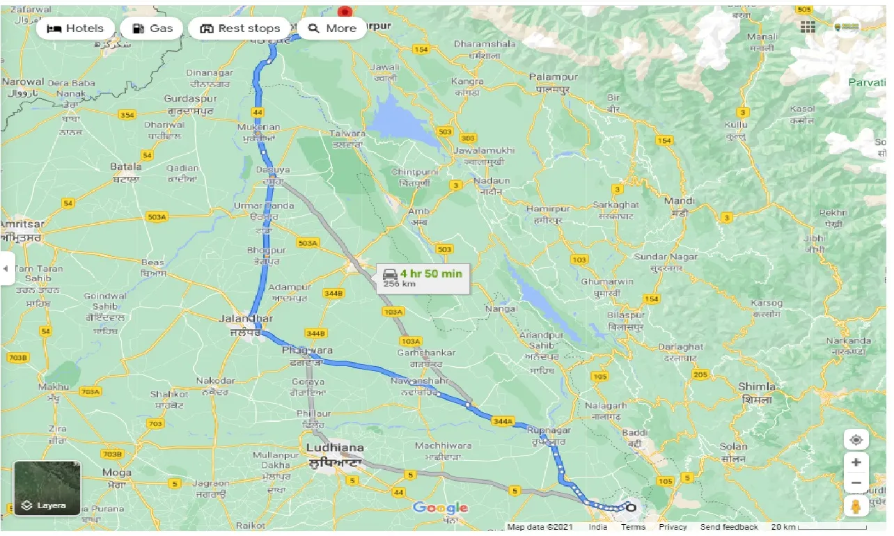 chandigarh-to-nurpur-round-trip