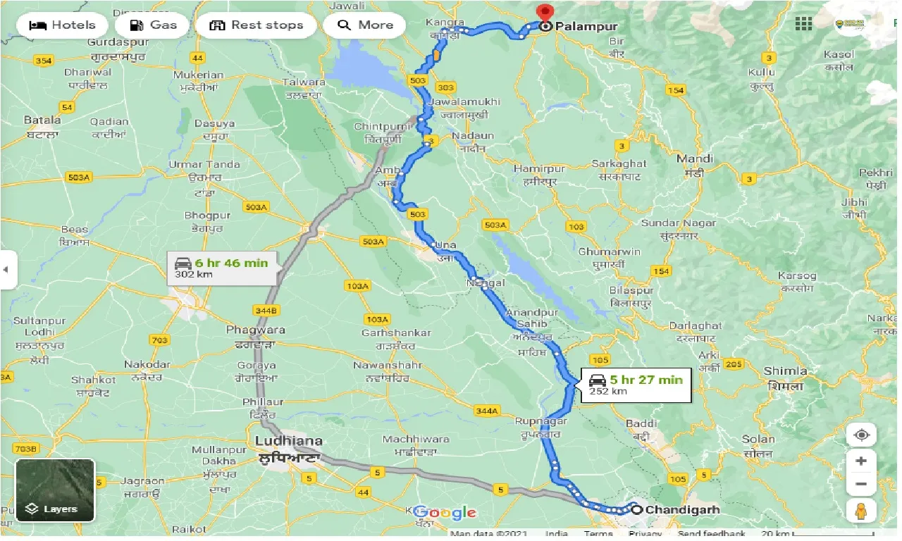 chandigarh-to-palampur-outstation
