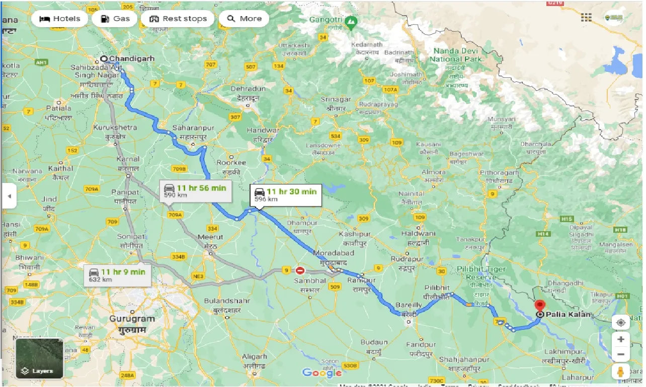 chandigarh-to-paliya-kalan-one-way