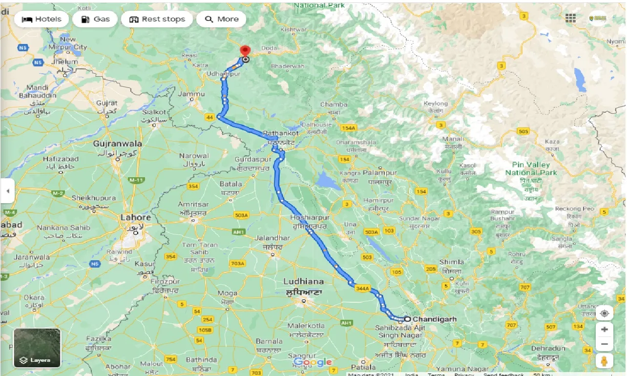 chandigarh-to-patnitop-round-trip