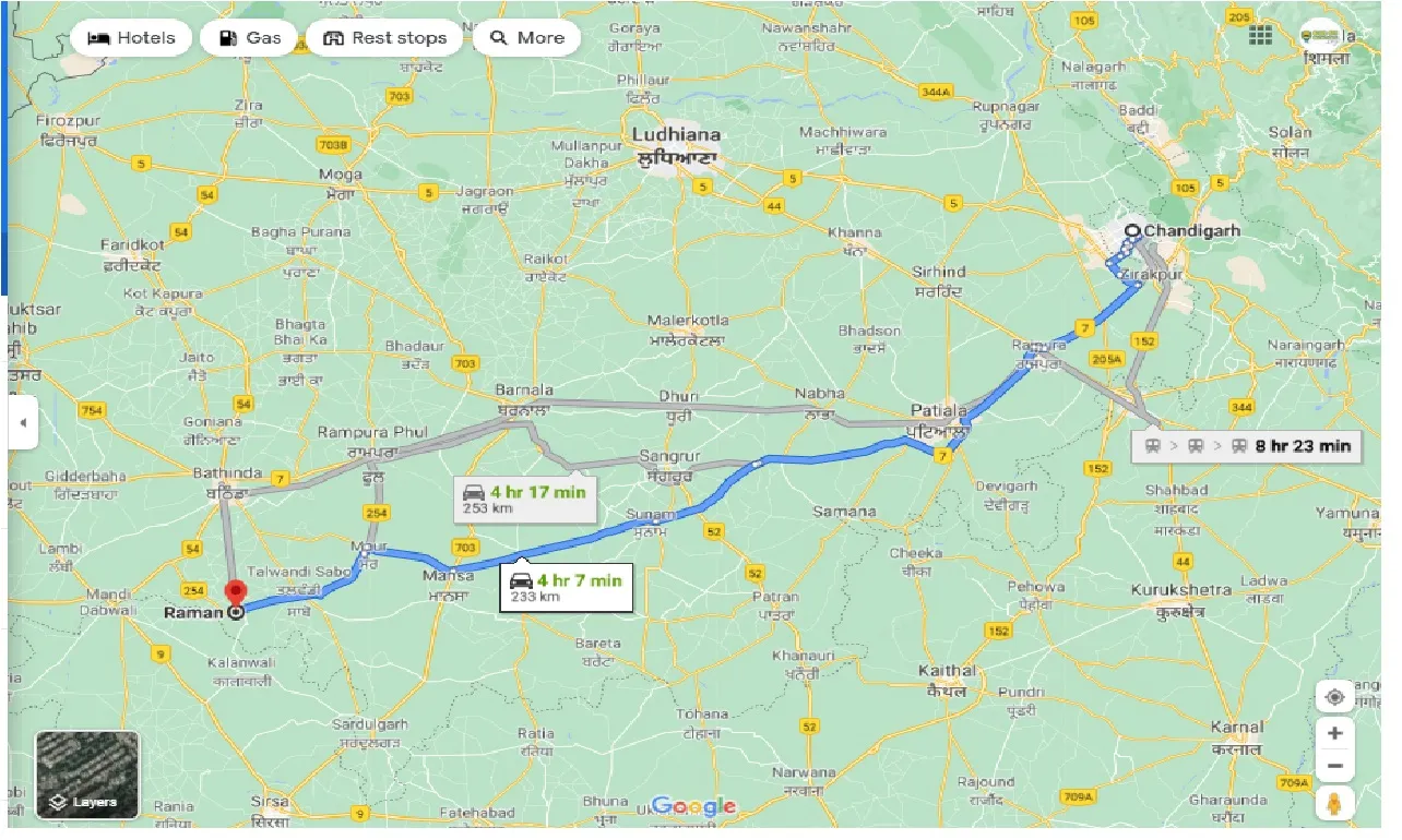 chandigarh-to-raman-round-trip