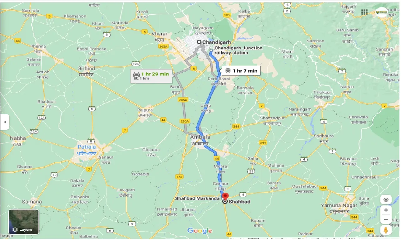chandigarh-to-shahbad-one-way