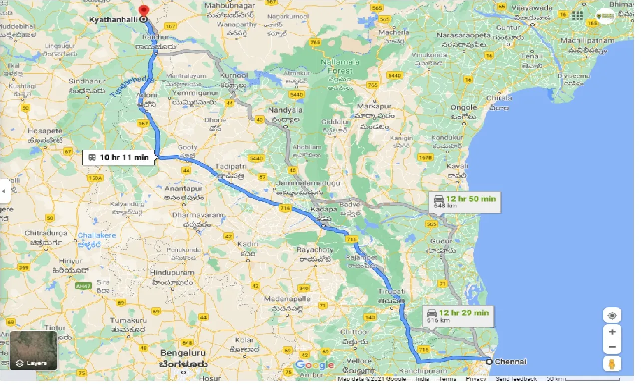 chennai-to-addateegala-round-trip