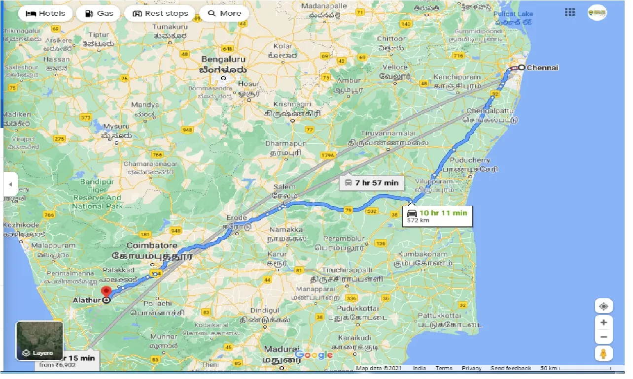 chennai-to-alathur-round-trip