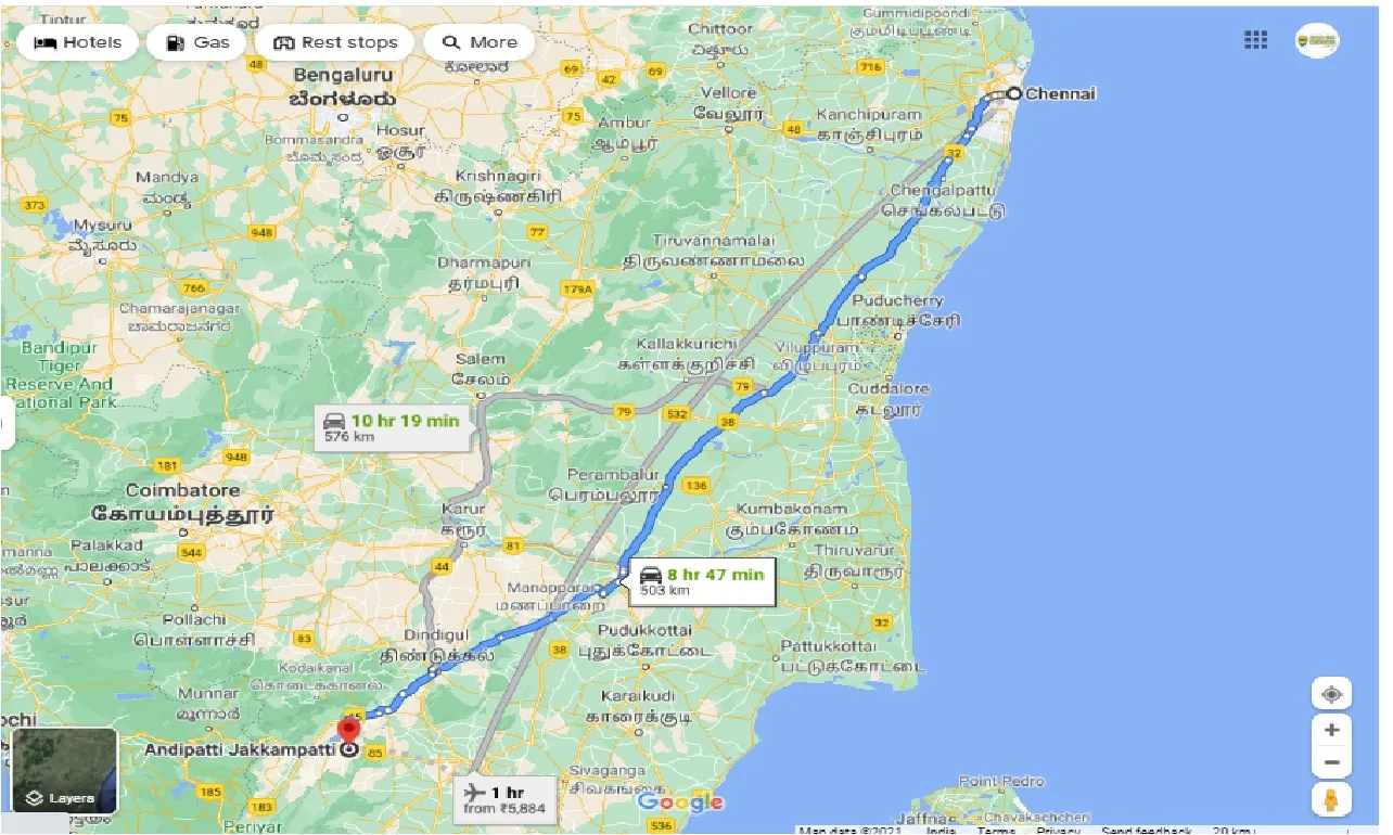 chennai-to-andipatti-round-trip
