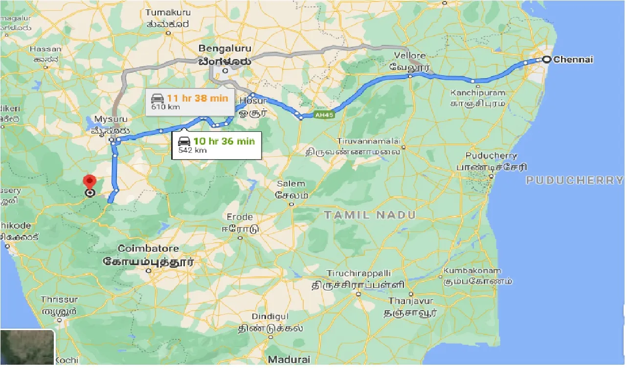 chennai-to-bandipur-tiger-national-park-one-way