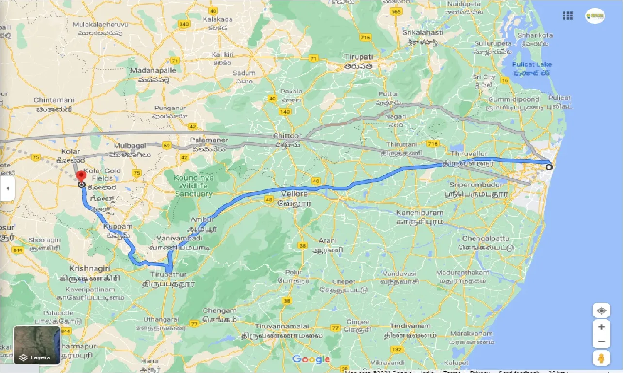 chennai-to-bangarapet-round-trip