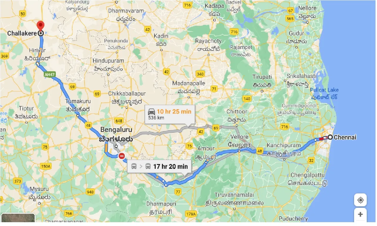 chennai-to-challakere-one-way