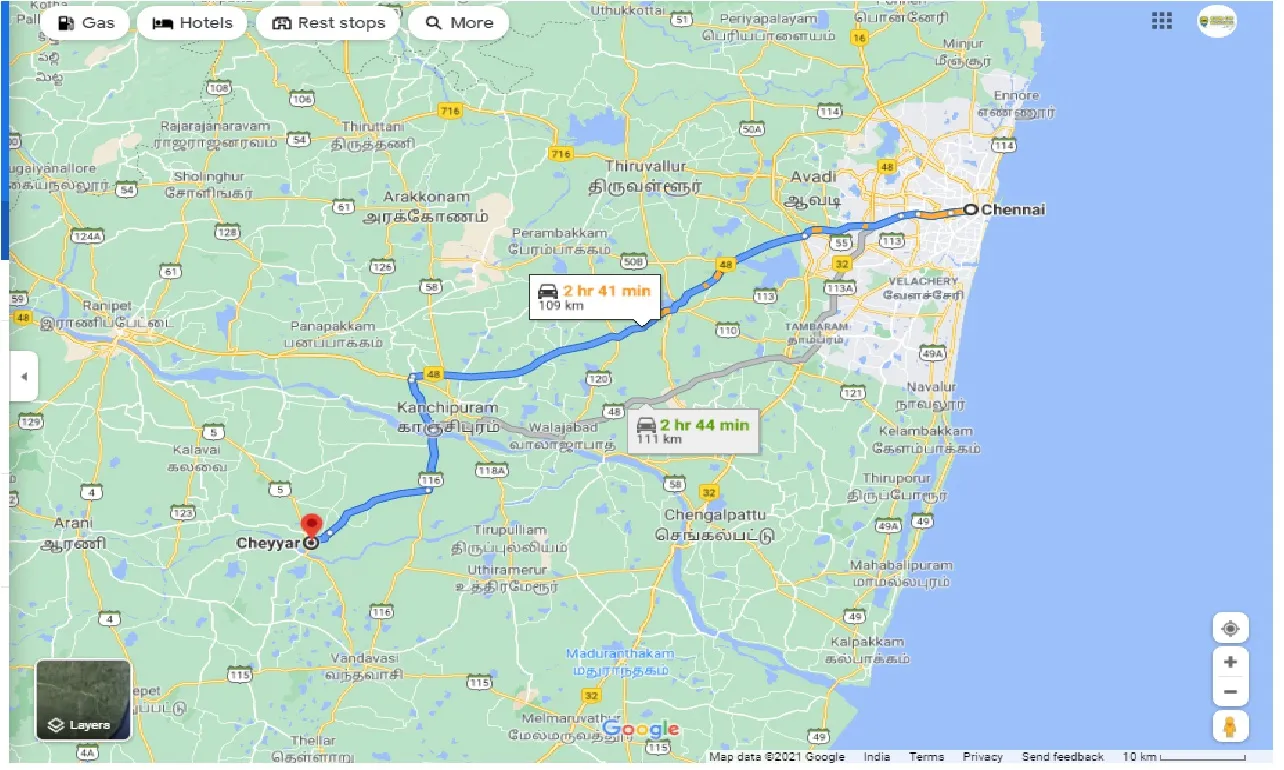 chennai-to-cheyyar-round-trip