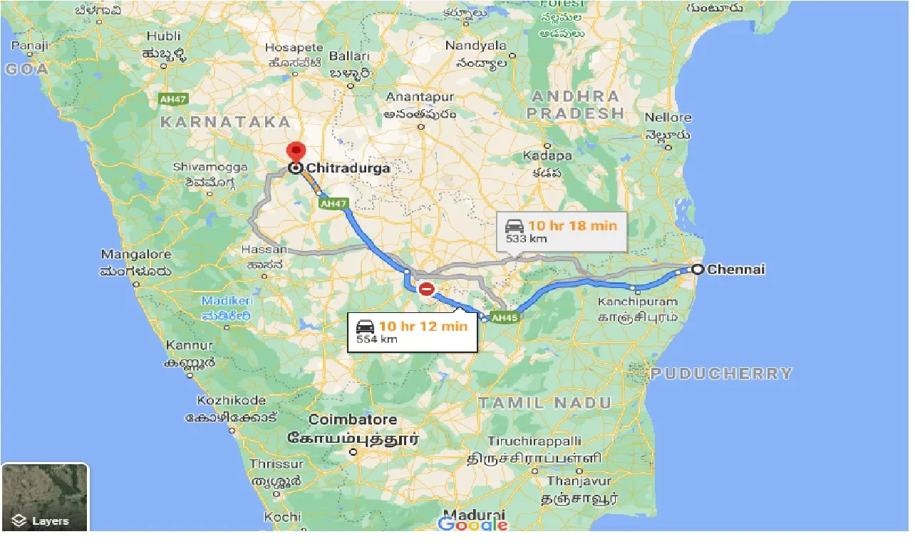 chennai-to-chhitradurga-one-way
