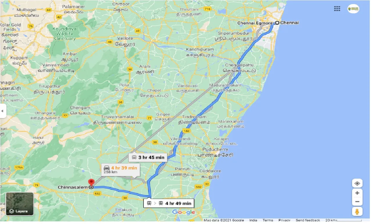 chennai-to-chinnasalem-round-trip