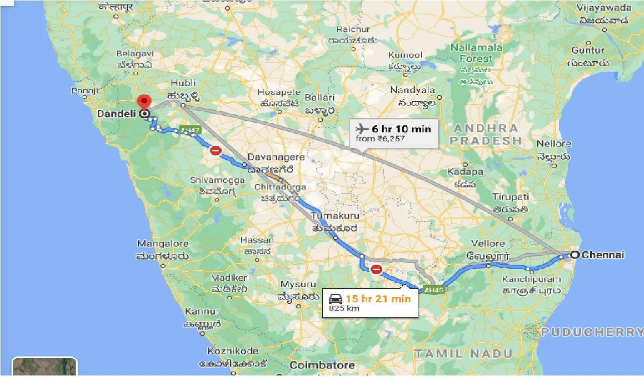 chennai-to-dandeli-taxi