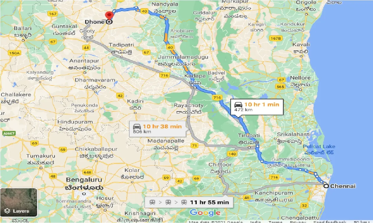 chennai-to-dhone-taxi