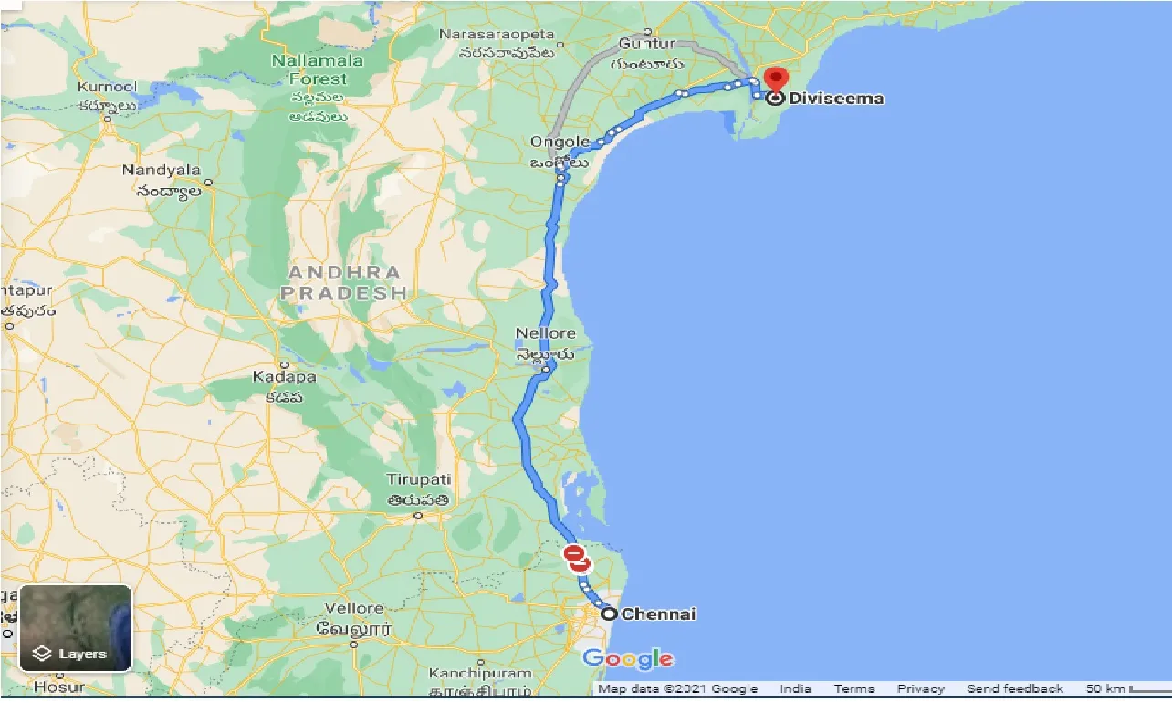 chennai-to-diviseema-taxi