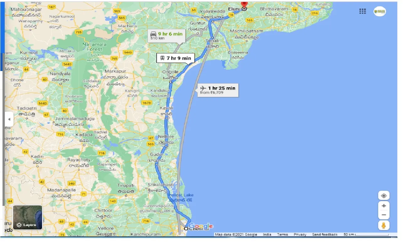 chennai-to-eluru-one-way