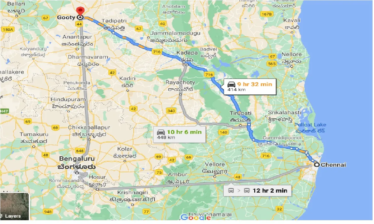 chennai-to-gooty-one-way