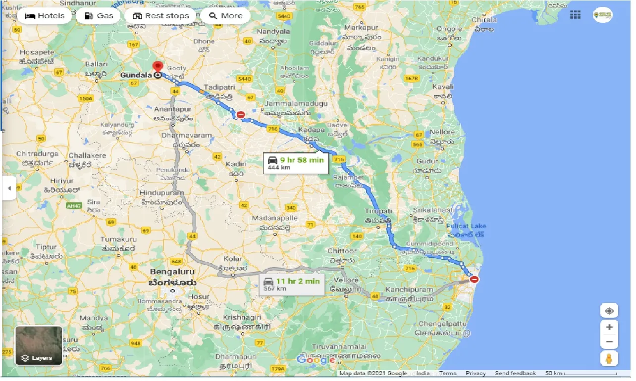 chennai-to-gundala-one-way