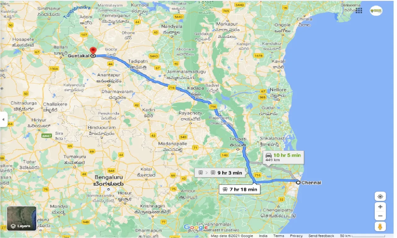 chennai-to-guntakal-round-trip