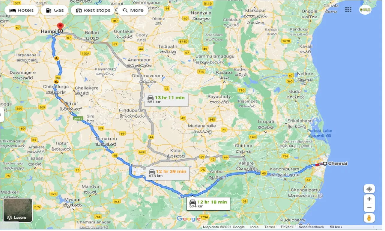 chennai-to-hampi-one-way