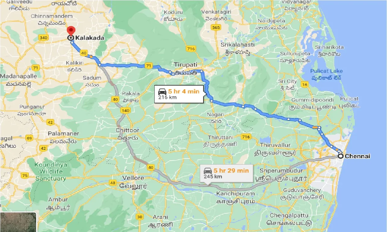 chennai-to-kalakada-one-way