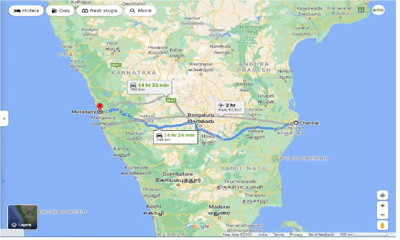 chennai-to-kalikiri-round-trip