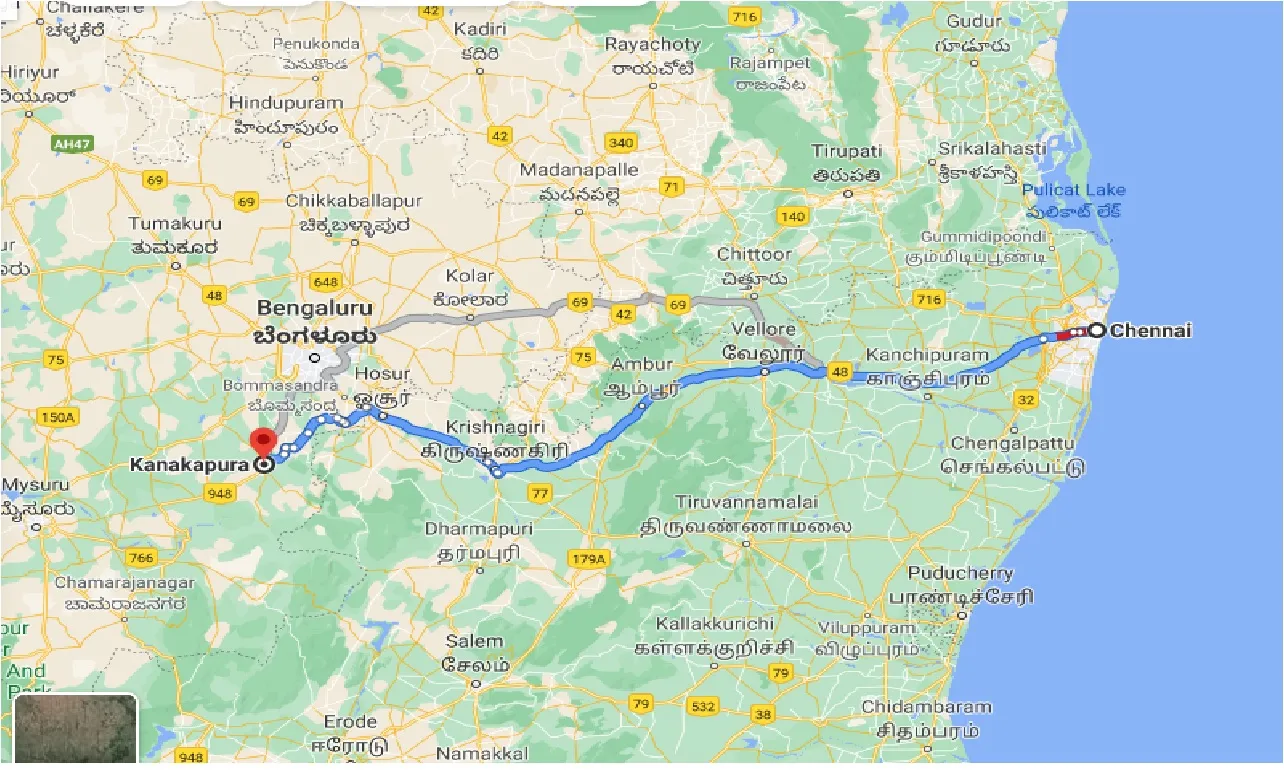 chennai-to-kanakapura-one-way
