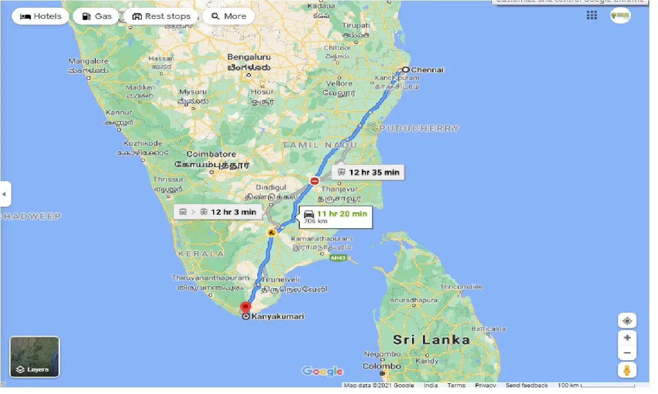 chennai-to-kanyakumari-round-trip