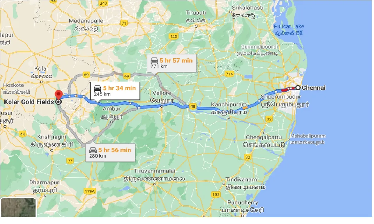chennai-to-kolar-gold-one-way