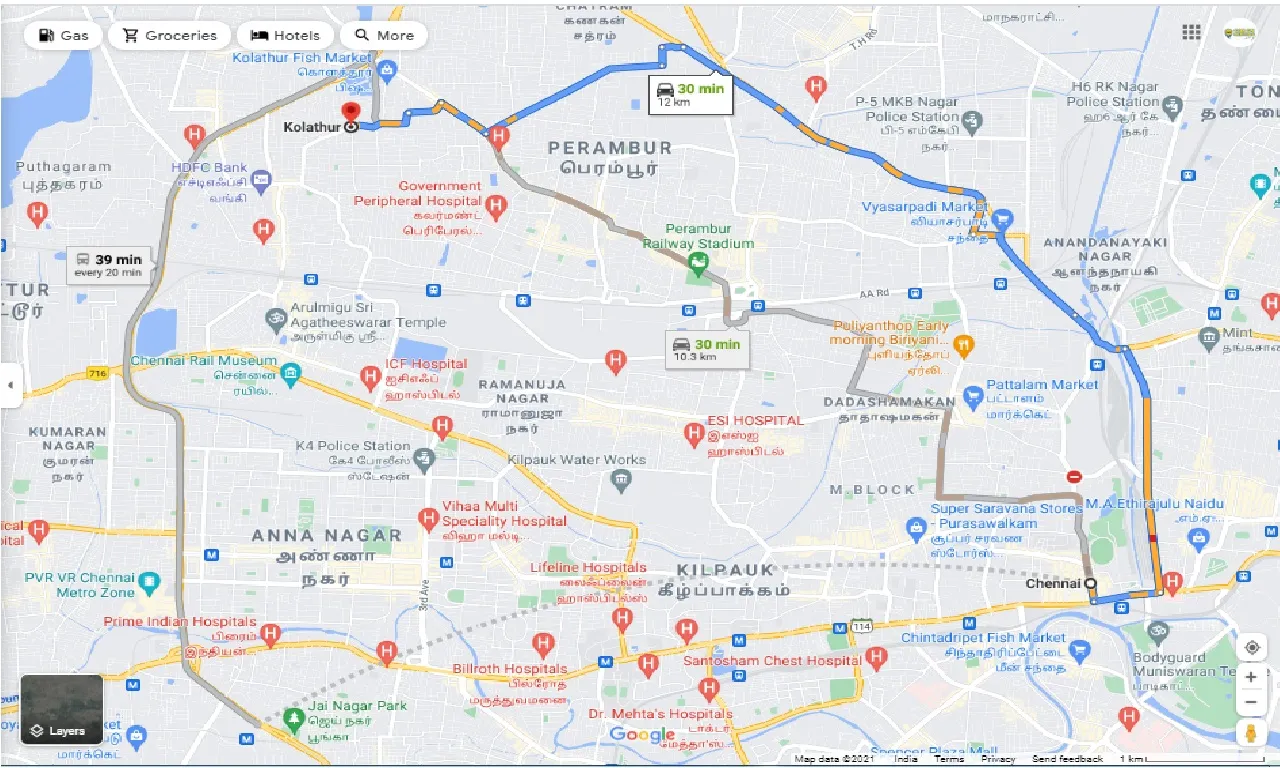 chennai-to-kolathur-one-way