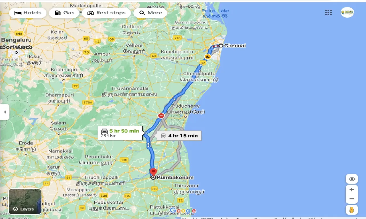 chennai-to-kumbakonam-one-way