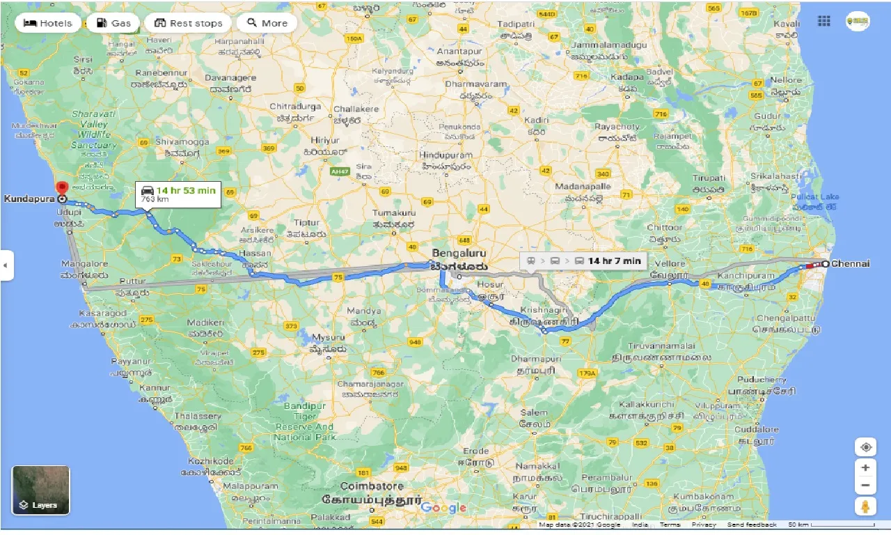 chennai-to-kundapura-one-way