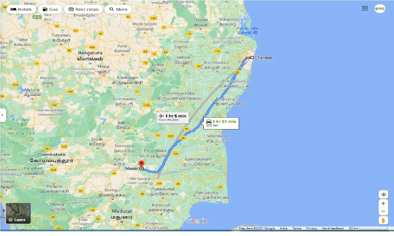 chennai-to-musiri-one-way