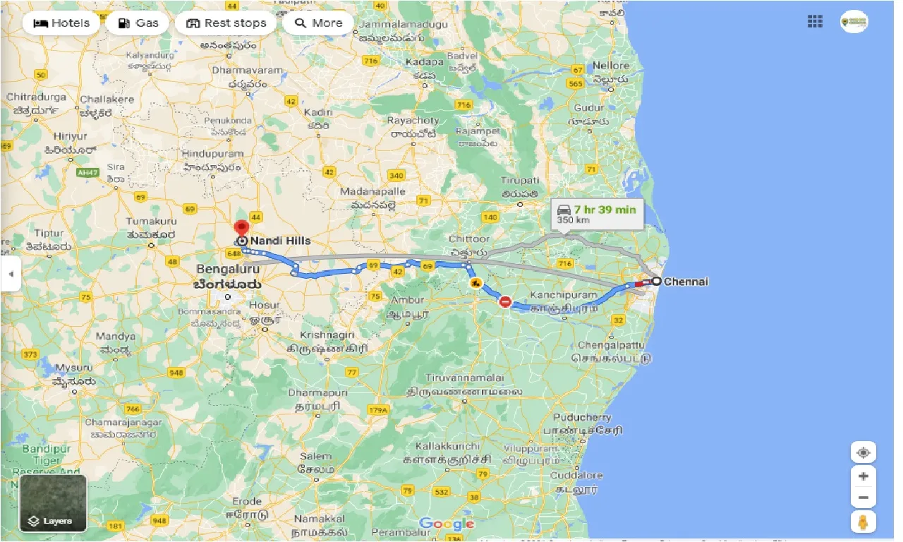 chennai-to-nandi-hills-round-trip