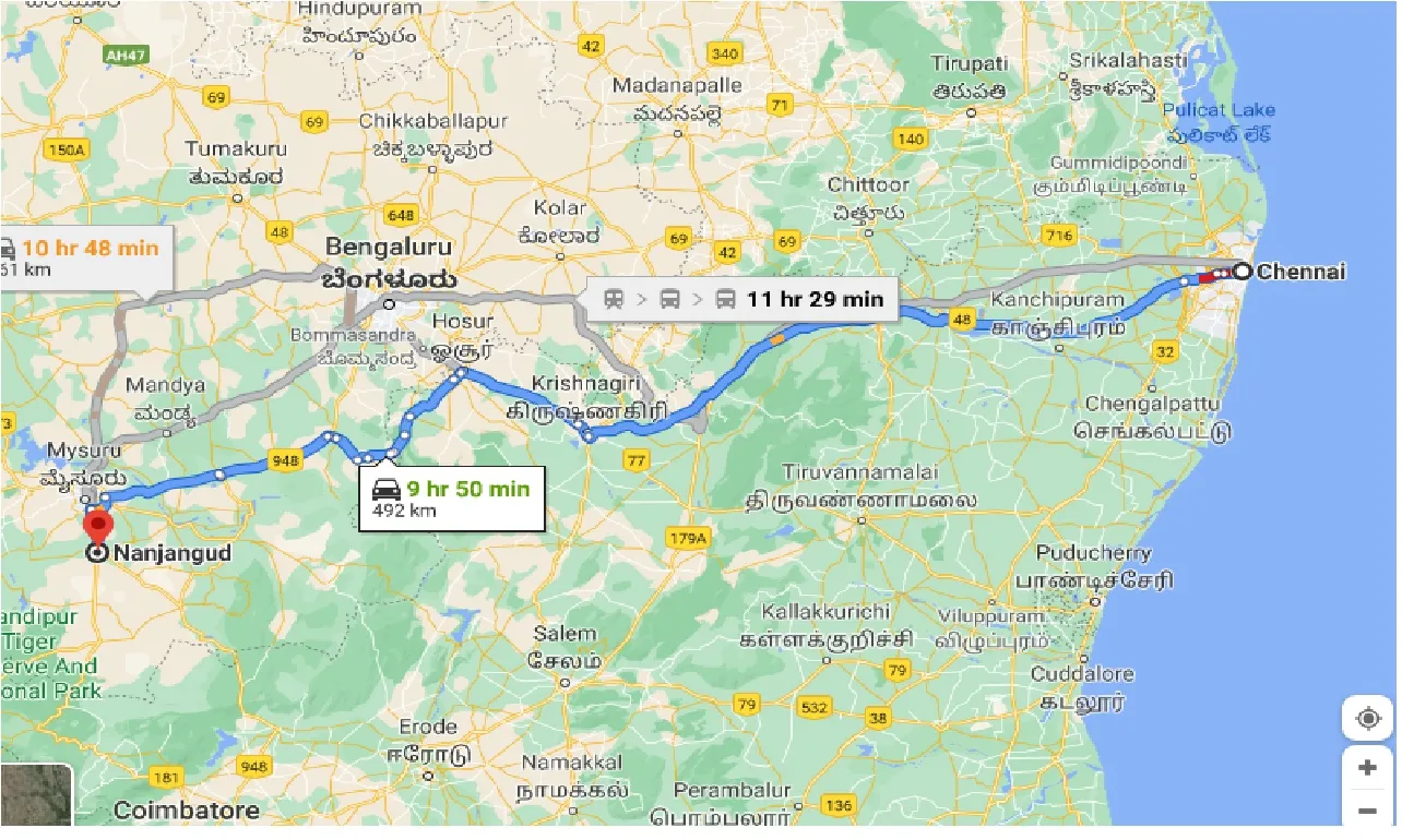 chennai-to-nanjangud-taxi