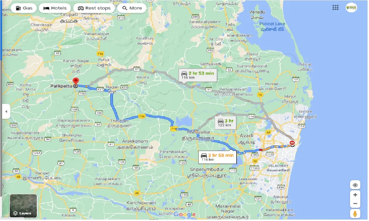 chennai-to-pallipattu-one-way