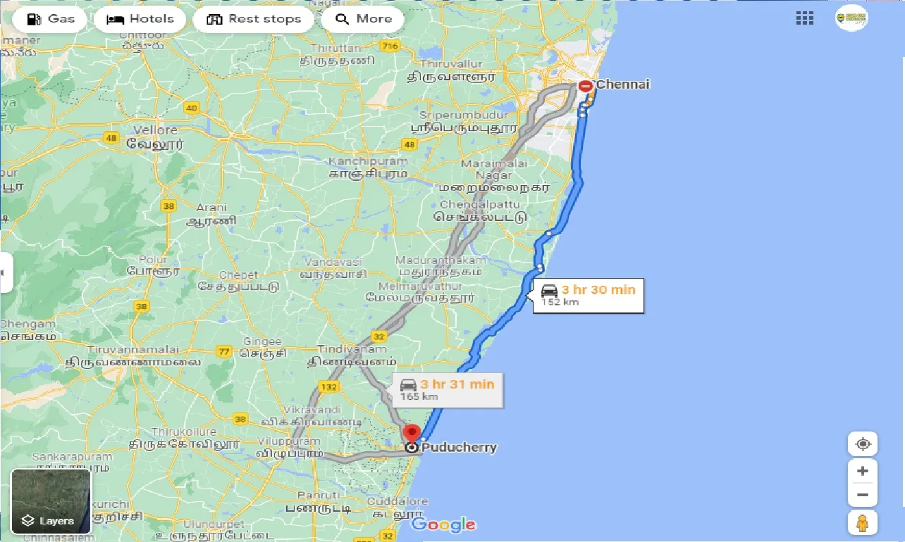 chennai-to-pondicherry-one-way