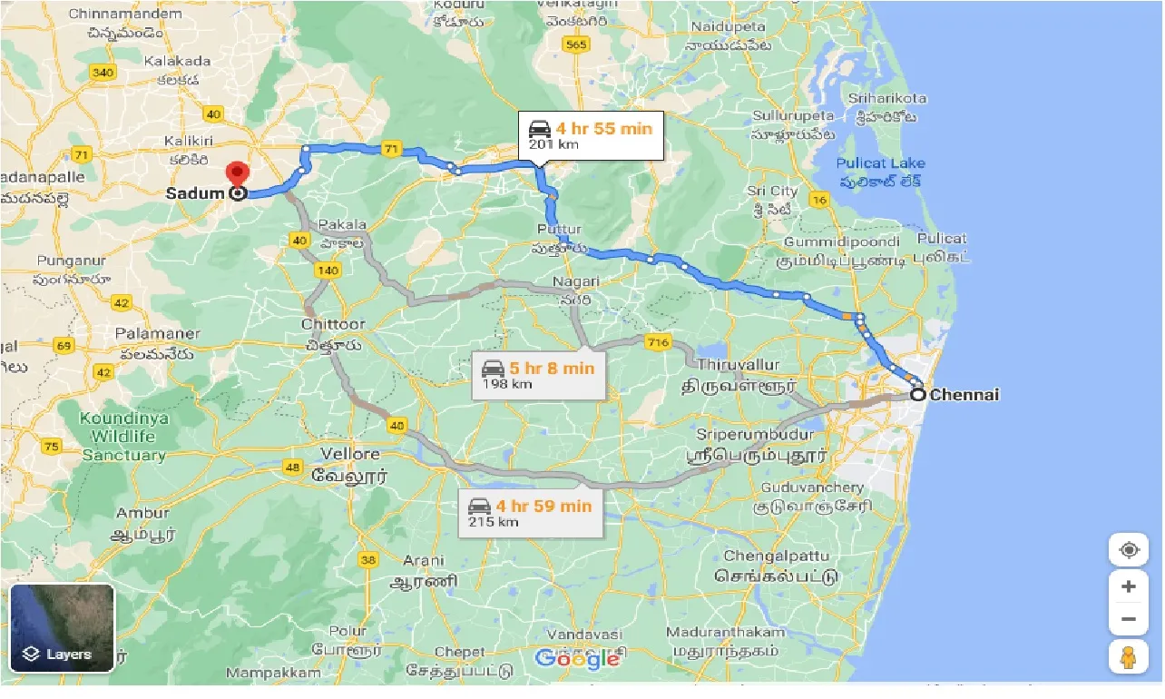 chennai-to-sadum-one-way