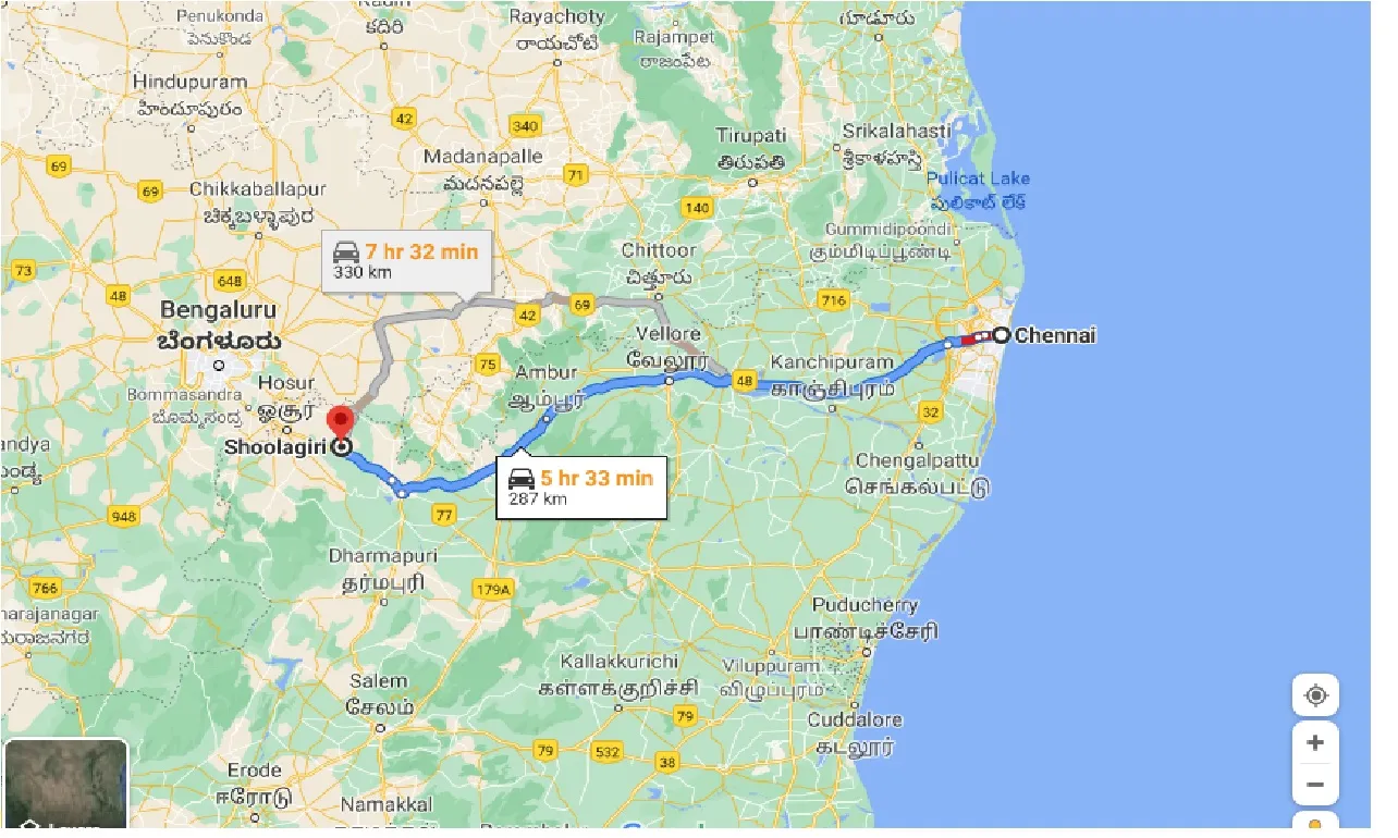 chennai-to-shoolagiri-one-way