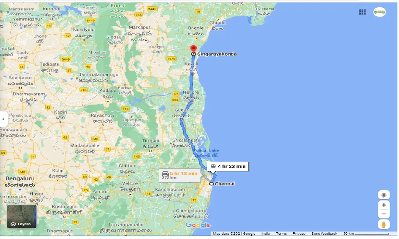 chennai-to-singarayakonda-round-trip