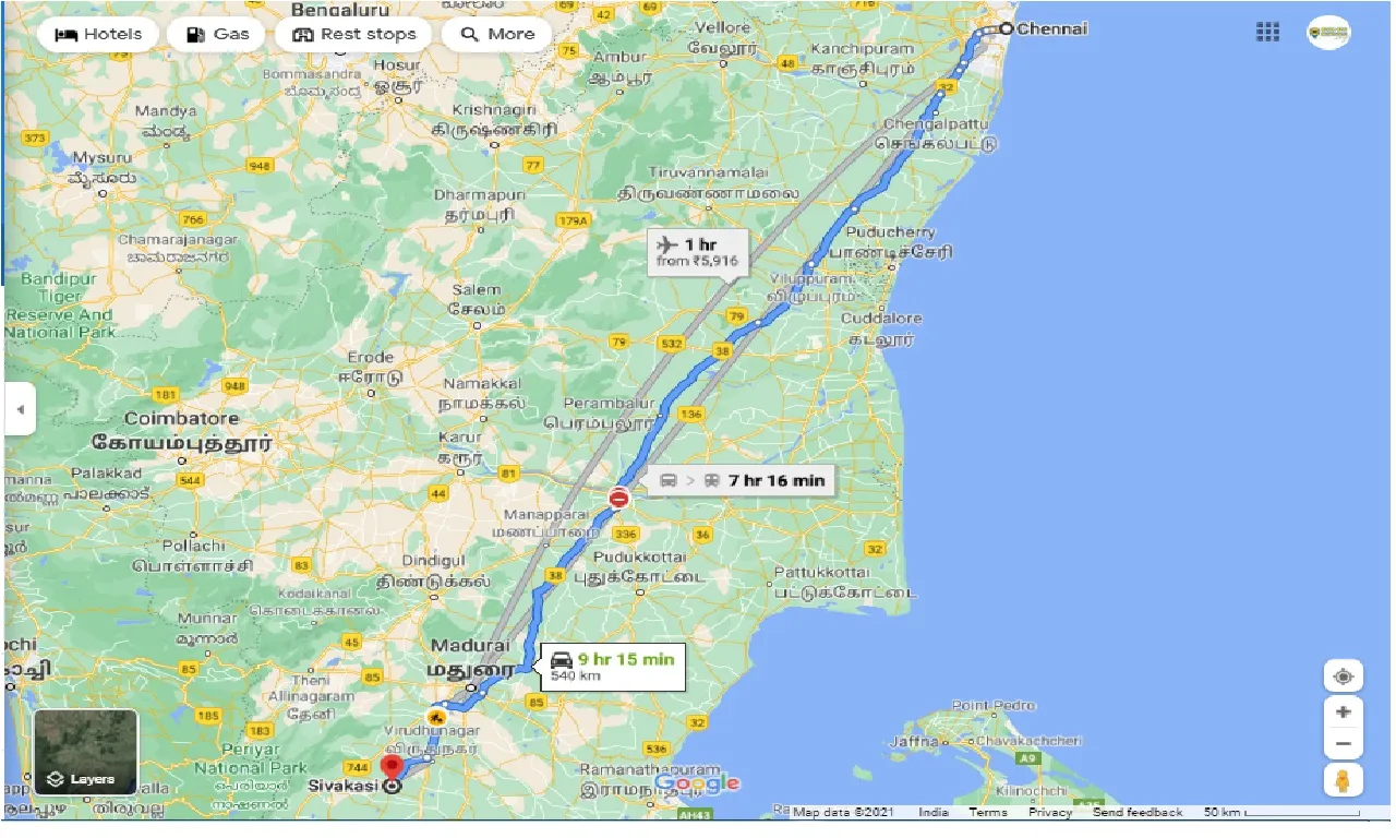 chennai-to-sivakasi-round-trip