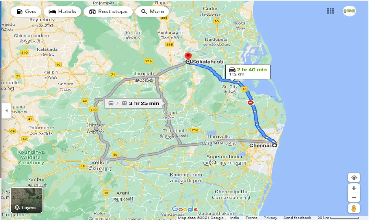 chennai-to-srikalahasti-outstation