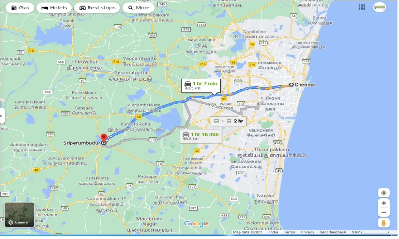 chennai-to-sriperumbudur-round-trip