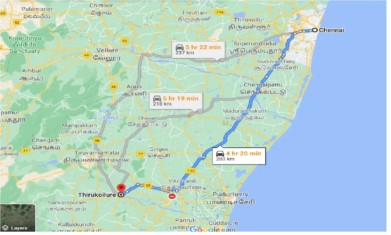 chennai-to-thirukoilure-taxi