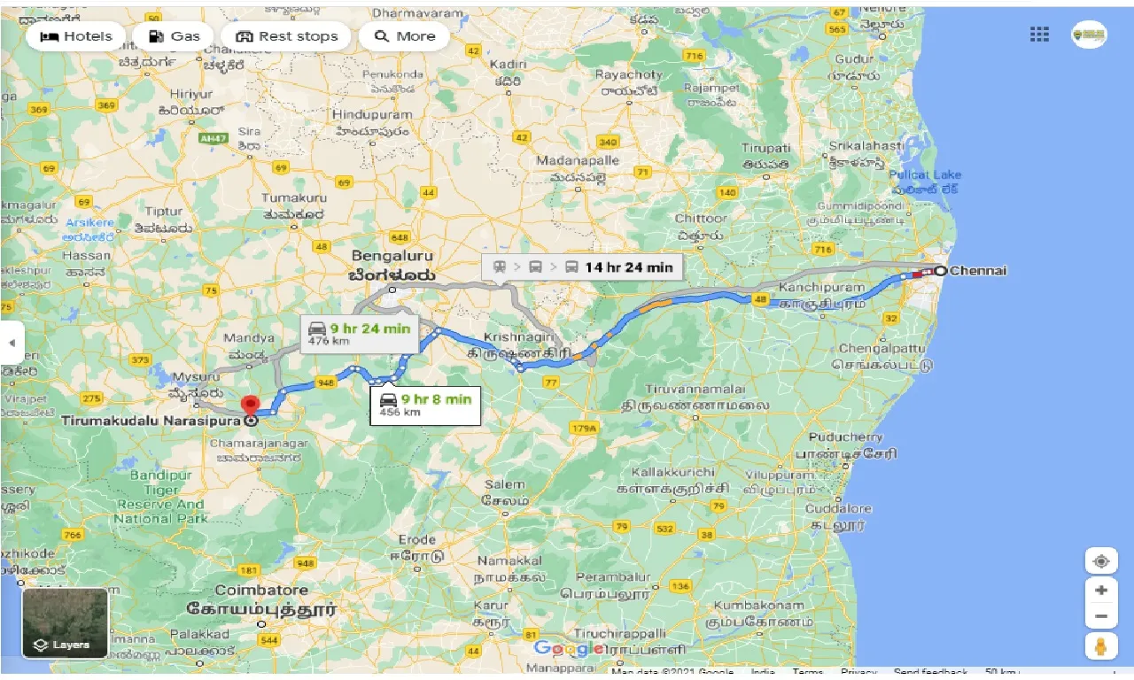 chennai-to-tirumakudal-narsipur-round-trip