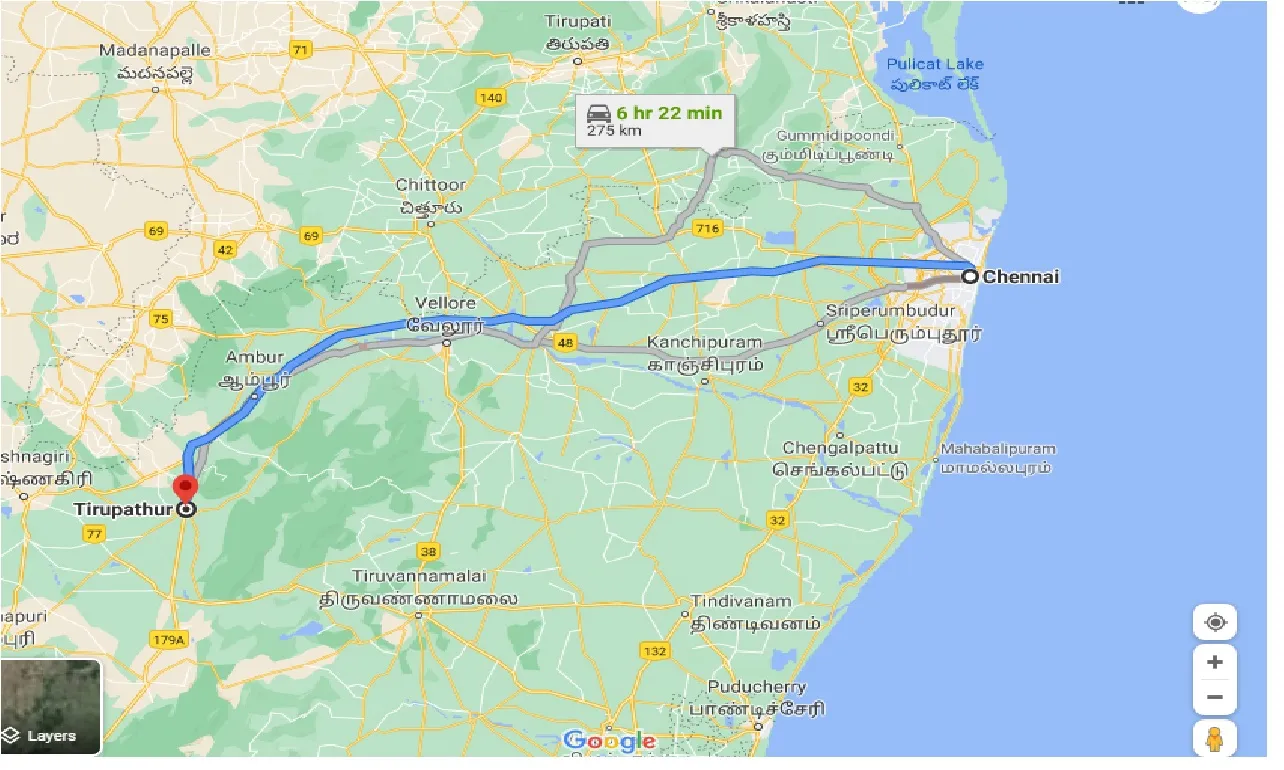 chennai-to-tirupathur-one-way