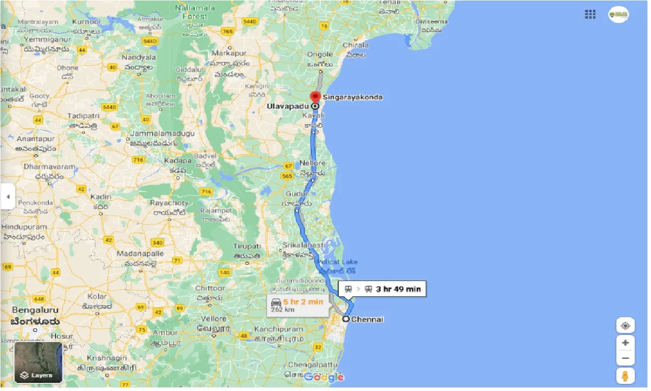 chennai-to-ulavapadu-round-trip